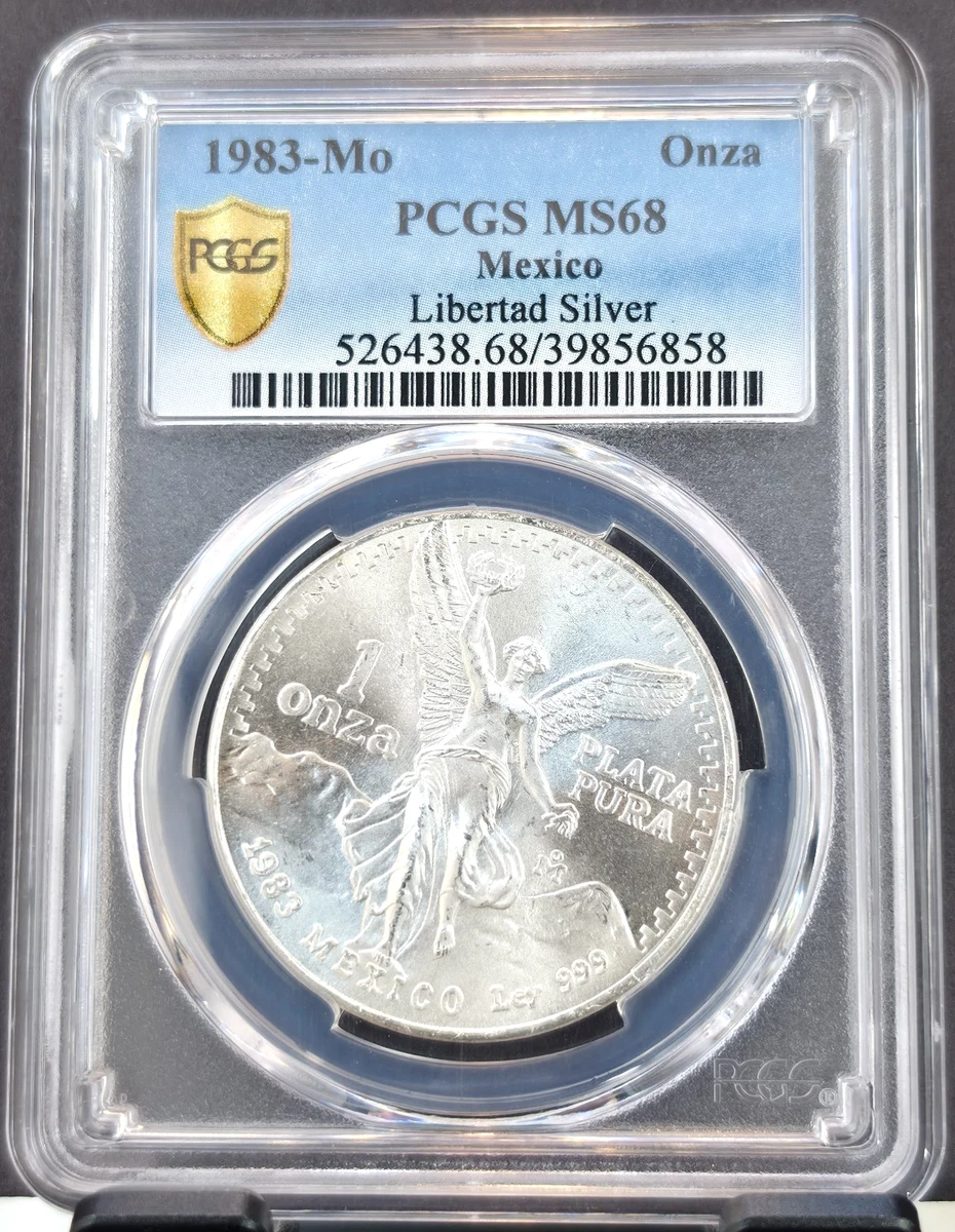 Mexican Libertad 1 oz Precious Metal Content per Unit 1983 Silver
