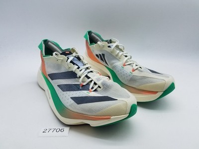 Adidas Adizero Adios Pro 3 Men's Size 12 Running Shoes White Coral Fusion