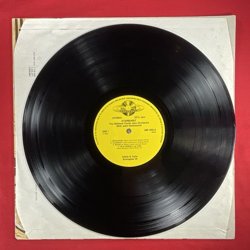 Midland Youth Jazz Orchestra John Dankworth Starburst LP 12’ Vinyl Record 1980 - Picture 4 of 6