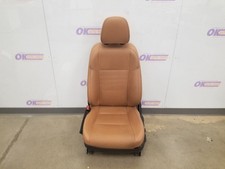 16 2016 Lexus Gs350 Front Electric Bucket Seat Flaxen Leather Left Driver