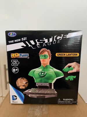 Happy Well The new 52! - Justice League - 3D Puzzle - GREEN LANTERN with Mask