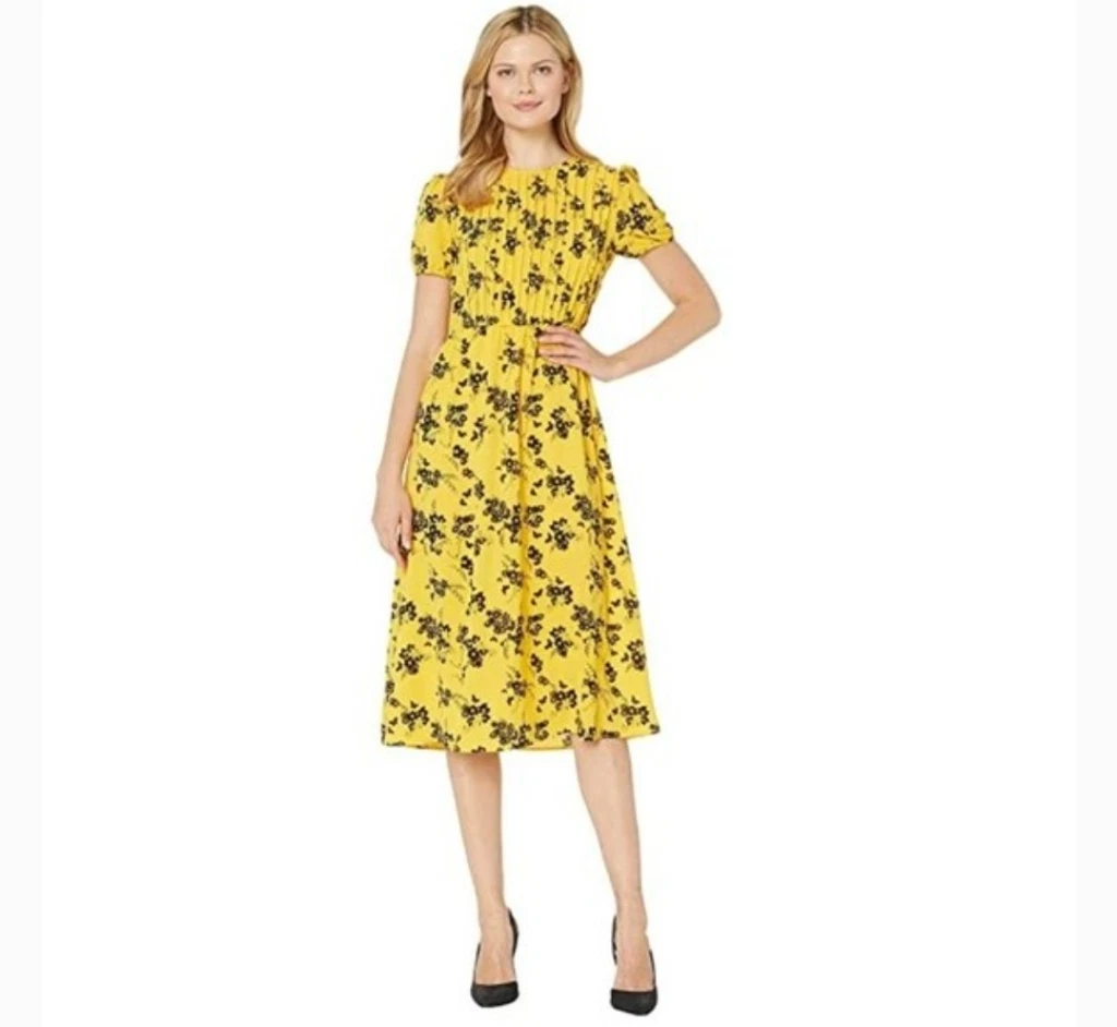 Michael kors on sale dress yellow