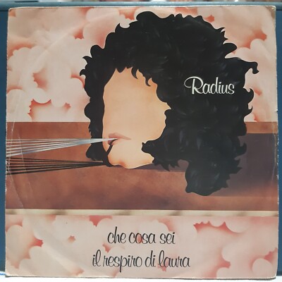 SCHEIBE 45 UMDREHUNGEN ALBERTO RADIUS WAS BIST DU / DER ATEM VON LAURA CBS 4529 1976