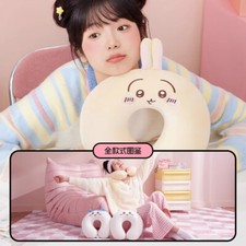 Chiikawa Hachiware Usagi Travel U-shaped Pillow Neck Protection Plush Doll Gift