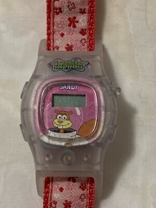 Kellogg's Nickelodeon Sandy Digital Wristwatch Spongebob Squarepants Viacom