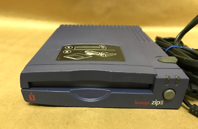 Iomega Z100S2 100MB External SCSI Blue Zip Drive With Power
