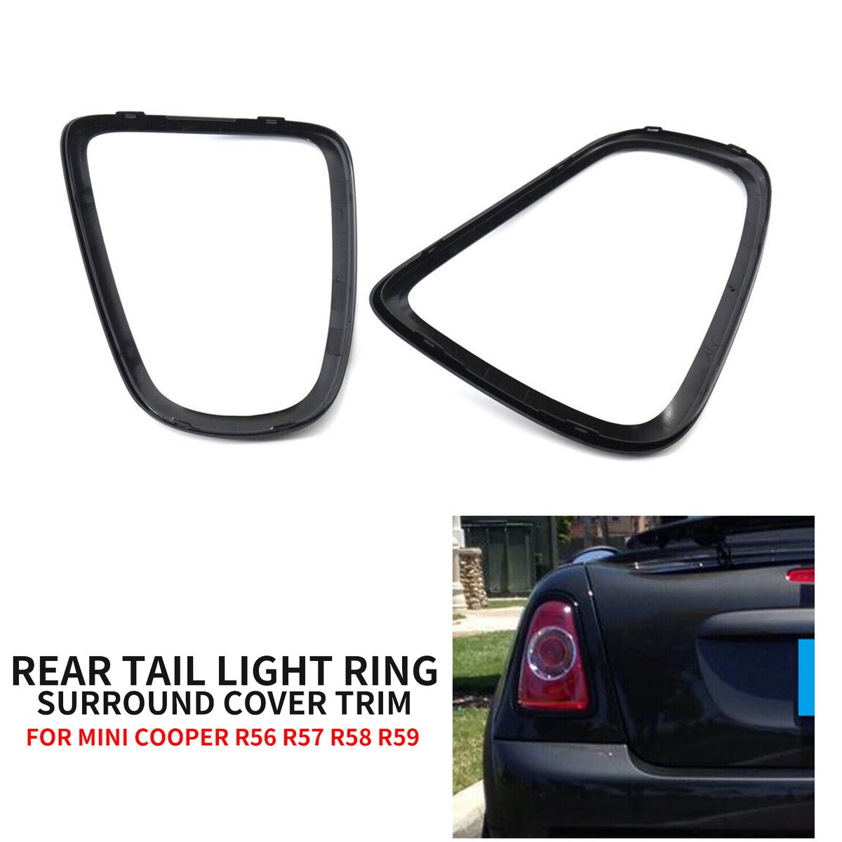 Mist achterlicht en achteruitrijverlichting Black Line Origineel R56, R57, R58, R59 ond.nr. 63242221489 | J&D van den Bosch