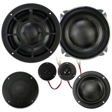 Morel Elate Carbon Pro 53a Active 5-1/4" 3-way Component Speakers No Crossovers