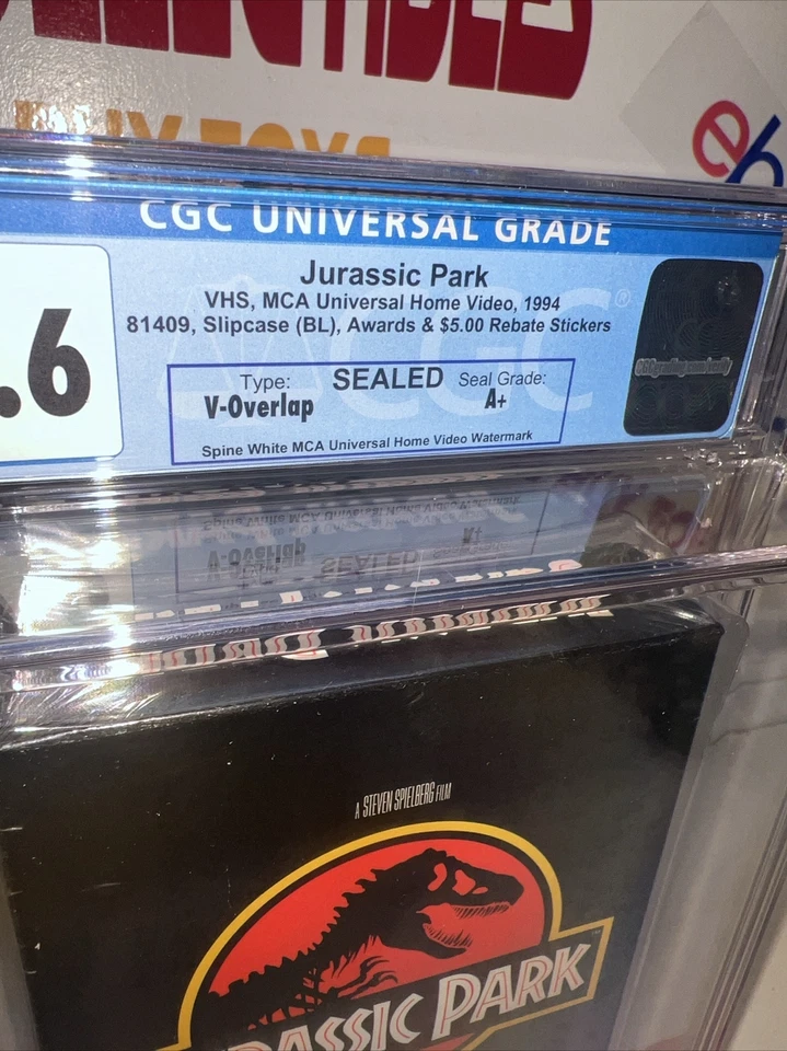 A+ SEAL CGC 9.6 Jurassic Park Steven Spielberg FIRST ISSUE 1994 🦖 🦕 🔥 L@@K 🔥 - Image 3 of 4