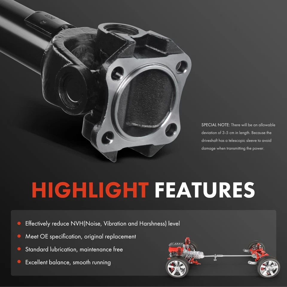 Conjunto de eje de transmisión delantero para Land Rover Discovery 1999 2000 2001 2002 Foto 4 de 4