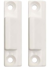 White Upvc Window Sash Cavity Closing Wedge Draught Sealing 5 X Pairs