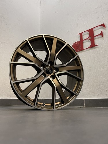 1x Original Audi TT TTS TTRS 20 Zoll 9.0J 5x112 8S0601025CH Bronze Felge Bicolor