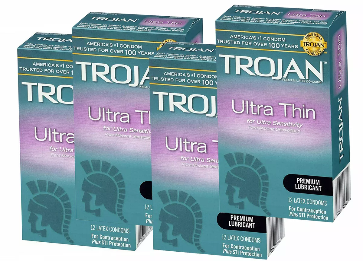 Trojan Ultra Thin Premium Lubricated Condoms