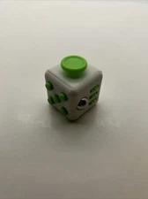 Cube Fidget Toy Sensatory Gadget Stress Reliever Cube Green All Ages Anxiety
