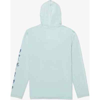 Hurley Men's Icon Palms Hybrid UPF Long Sleeve Hoodie, Blue, S | eBay