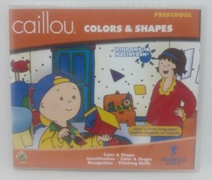 Image of Caillou Color & Shapes Preschool * Brand New * Windows 10 / 8 / 7 / Vista / XP