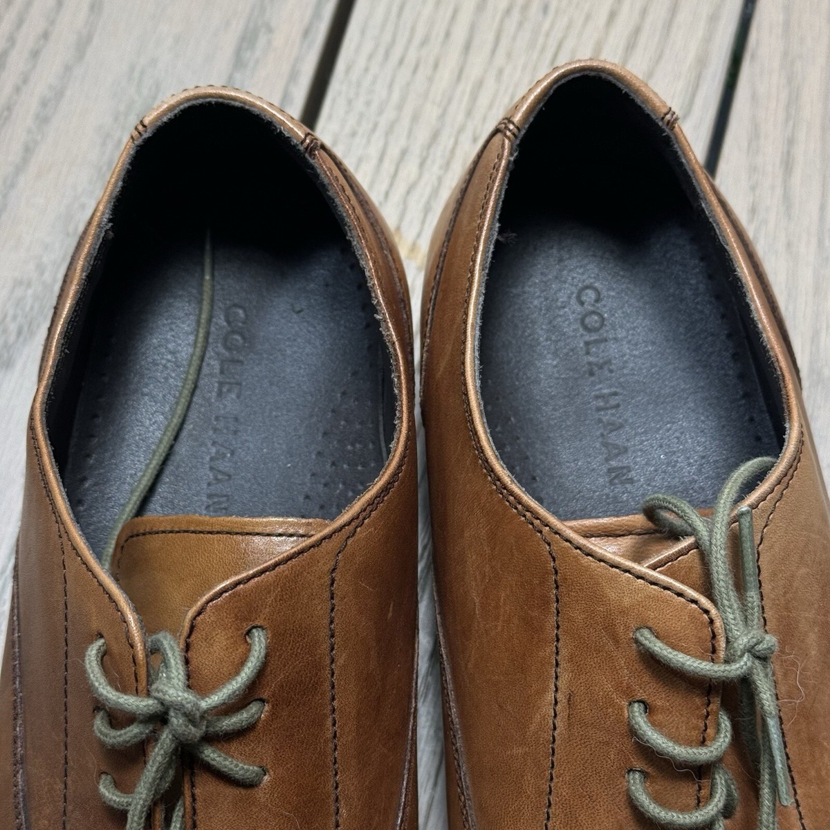 Cole Haan Men\'s Modern Classic Cap Toe Oxford  Size 9 1/2 British Tan Cole Haan Men main image 2