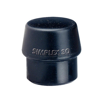 SIMPLEX-Schonhammerkopf 30-80 mm schwarz f. Schonhammer Einsatz Ersatzkopf