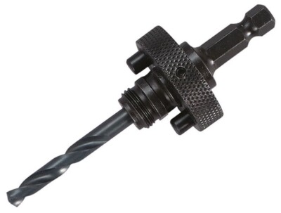 NEW! LENOX TOOLS 6L QUICK CHANGE ARBOR w/ 1/4  PILOT BIT for HOLE SAWS