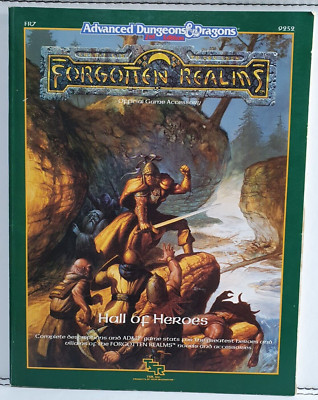 AD&D FR7 Forgotten Realms  TSR 9252 Hall Of Heroes Abenteuer 1989, 2nd edition