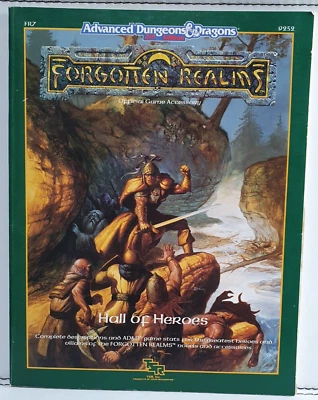 AD&D FR7 Forgotten Realms TSR 9252 Hall Of Heroes Abenteuer 1989, 2nd edition - Bild 1 von 4
