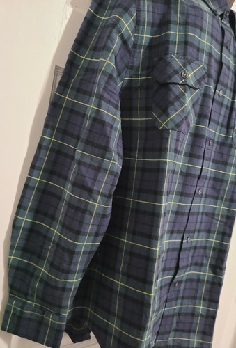Mark Nairy X Five Four Mens XL Long Sleeve Shirt Plaid Cotton RN116666 - New - Picture 6 of 12