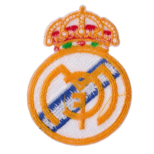 10 pcs Real Madrid Soccer Spain League Logo Size 2.0" x 2.8" Iron on Patches - Picture 10 of 12