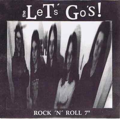 The Lets Gos Rock N Roll 7'' Vinyl Single 7inch NEAR MINT Stiff Pole Recor