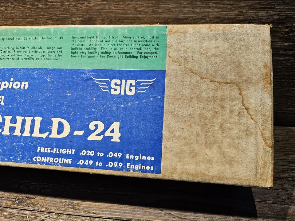 DE COLECCIÓN Sig manufacturing Fairchild 24, 36" WINGSPAN ESCALA 1" Foto 2 de 4