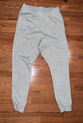 Nike Club Fleece Tapered Sweatpants Grey Heather 826431-063 Men's Size Small | eBay