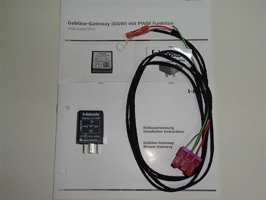 Park heater Webasto gateway IPCU climate kit f fan PWM LIN 9013645A  4054037056673 | eBay