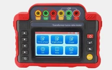 5" Touch Screen TTR Tester Meter Transformer Turns Ratio Tester