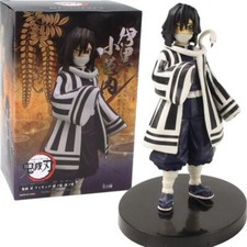 Demon Slayer Figure Iguro Obanai Anime PVC Collectible Model Doll Toys 5.9''