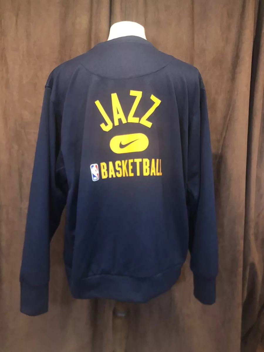 Utah Jazz Nike NBA Authentics Nike Tee Long Sleeve Shirt Men's