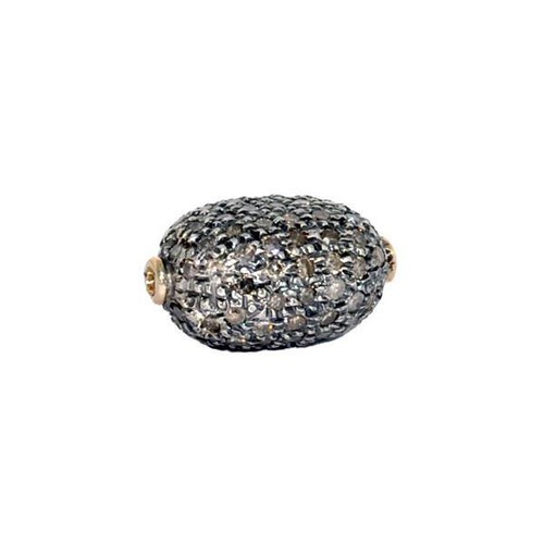 3.176cts Diamant Pavé Pendentif Papillon Argent Sterling Handmade