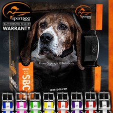 SportDOG SBC-R Rechargeable No-Bark Dog Collar Submersible FREE REFLECTIVE STRAP