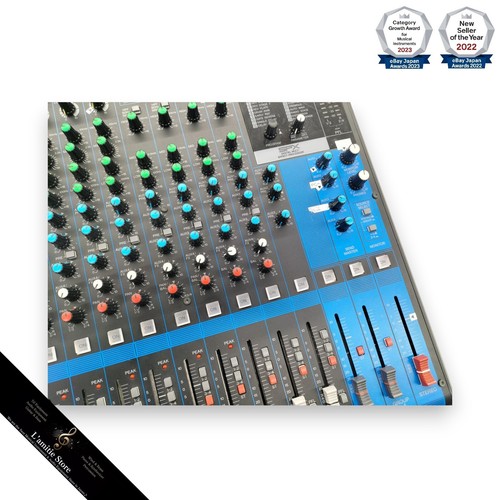 YAMAHA MG16XU 16-Channel Mixing Analog Mixer Console MG Series Japan Black Used - Picture 6 of 13