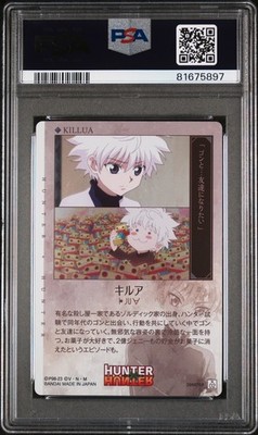 KILLUA ZOLDYCK 2023 ITAJAGA HUNTER X HUNTER Card #02 PSA10 GEM MT
