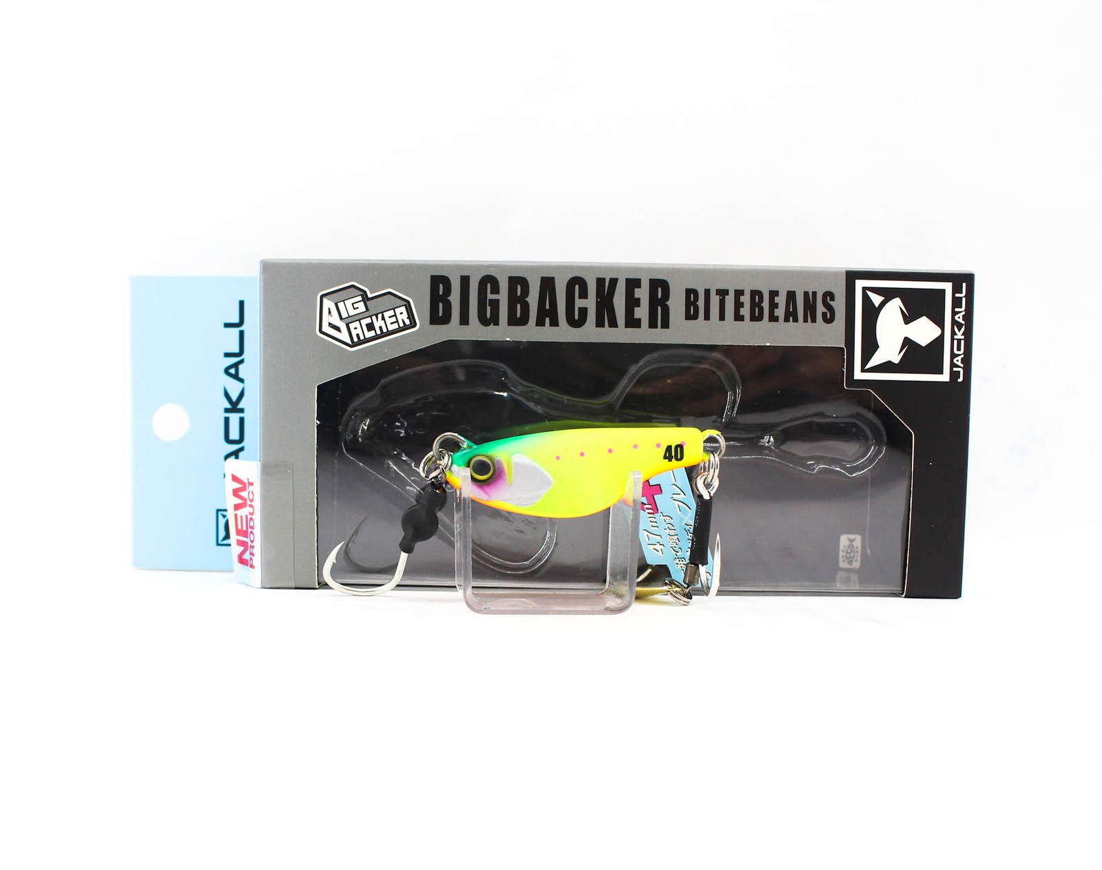 Jackall Metal Jig Big Backer Bite Beans 40 gram High Tension Iwashi (4015)