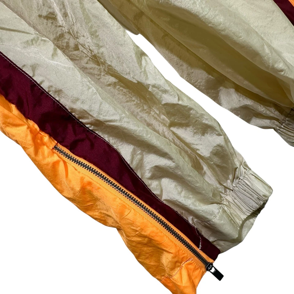 Pantalones de chándal FP Movement Colorblock beige naranja granate XS atletismo ligeros Foto 2 de 4