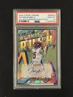 Jayden Daniels 2024 Topps Chrome All-Etch Rookie Rush Rookie Card Auto PSA 10