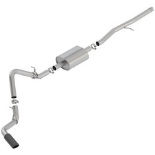 Borla 140794bc S-type Cat Back Exhaust For 2019-25 Silverado Sierra 1500 4.3 5.3