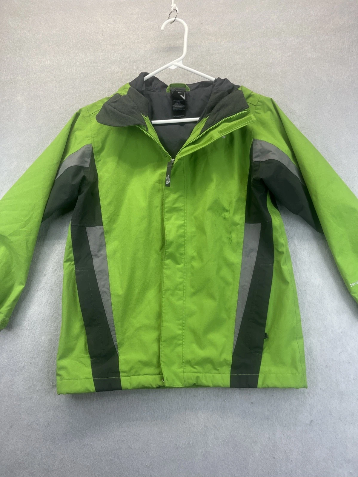 The North Face Unisex Zip Up Light Weight Rain Jacket Youth M