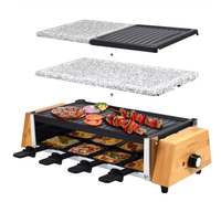 Raclette-Grill Set Murtel Mit Wechselplatten FüR 8 Personen Syntrox Germany