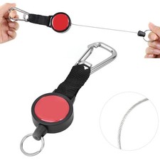 1 pcs Stainless Steel Diving Stretchable Hanging Hook Quick Release Buckle Dive