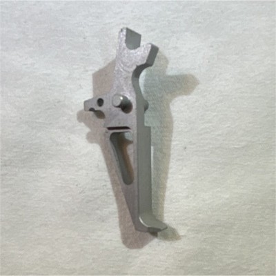 Retro Arms Airsoft M4/M16 aeg CNC aluminum silver trigger upgrade for V.2