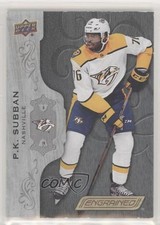 2018-19 Upper Deck Engrained Black 18/49 PK Subban #6 1q2