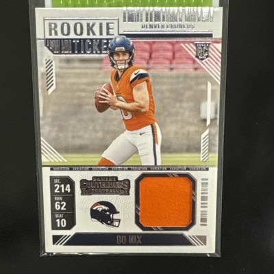 2024 Panini Contenders #RTS-BNX Bo Nix Rookie Ticket Patch | eBay