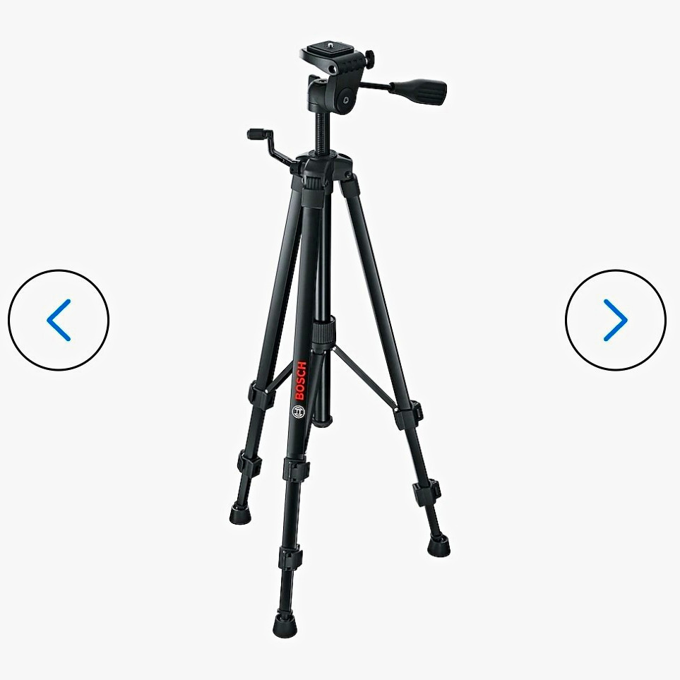 Bosch BT 150 Compact Tripod 150 cm Height 1/4"-20 Thread MPN BT 150