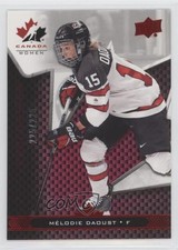 2018 Upper Deck Team Canada Juniors Exclusives 225/225 Melodie Daoust #75 1o7y
